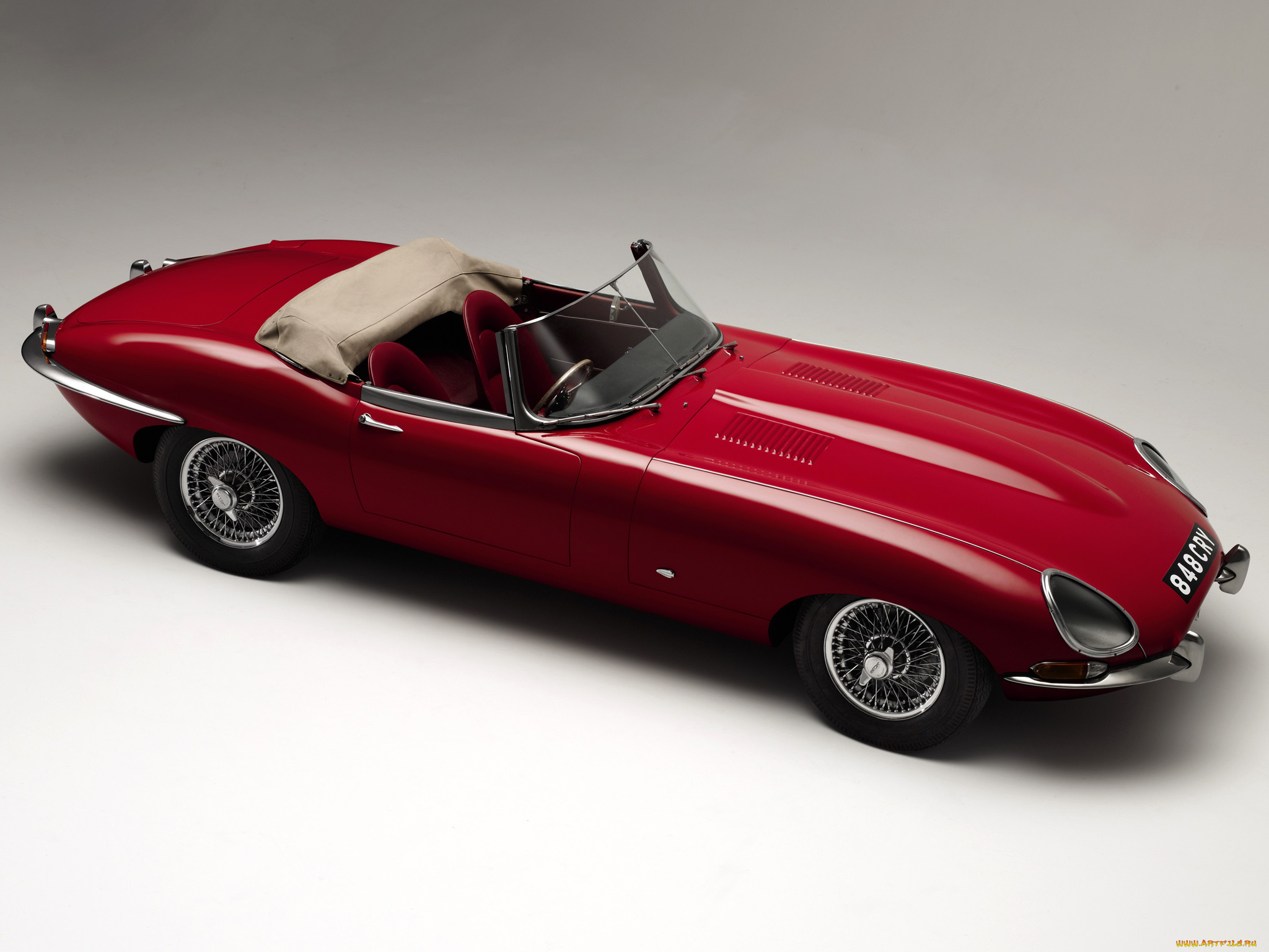 jaguar, type, open, two, seater, 